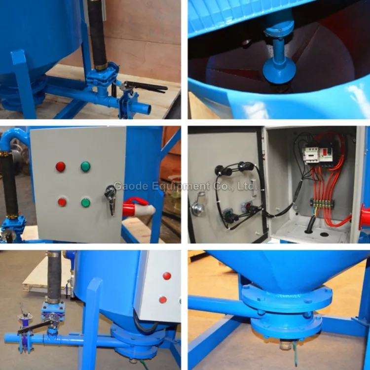 Gaodetec GM300E Cement Mortar Soil Compact Grout Mixer for Sale